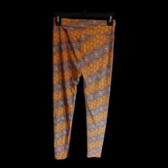 Lularoe set of 2 print  leggins multicolor size OS - Picture 3 of 7